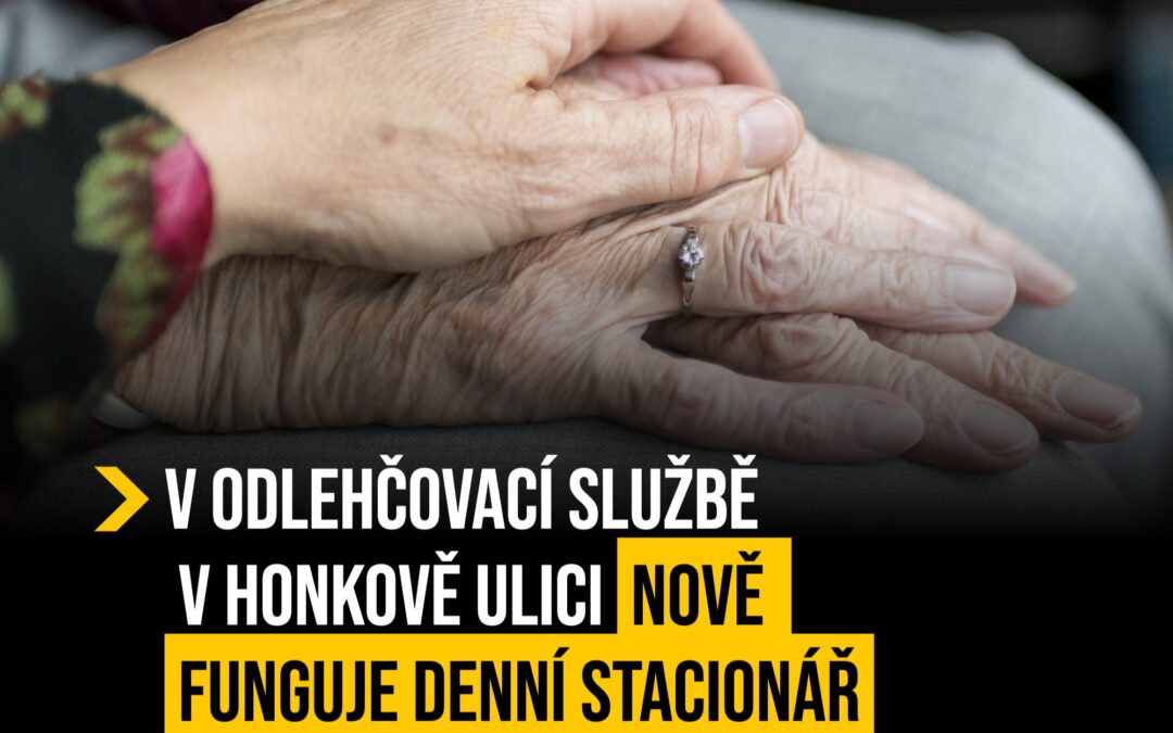 V odlehčovací službě v Honkově ulici nově funguje denní stacionář