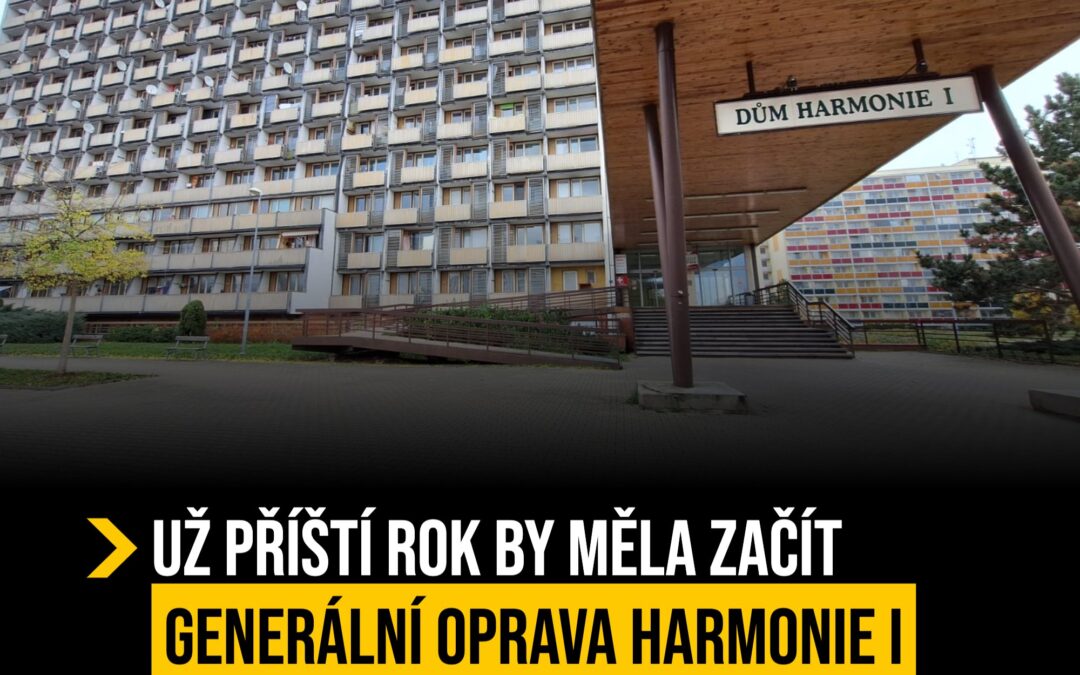 Už příští rok by měla začít generální oprava Harmonie I